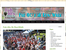 Tablet Screenshot of fab40s5k.org